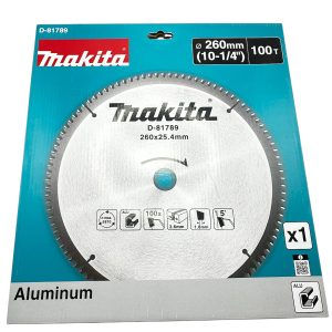 Disco 10" De 100 Dientes Para Aluminio Makita D-81789